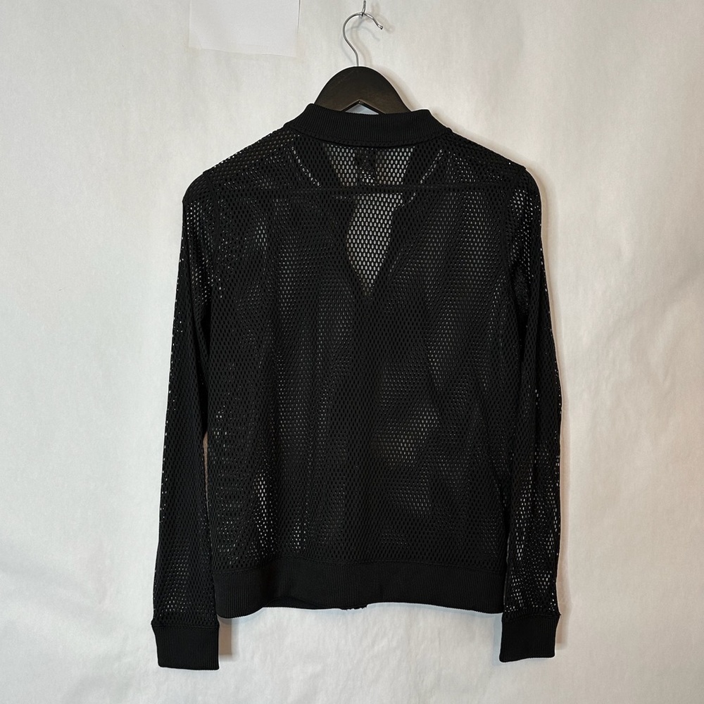Victoria’s Secret Sport Y2K Black Mesh Bomber Jacket Size Small
Workout Baddie - Picture 9 of 11